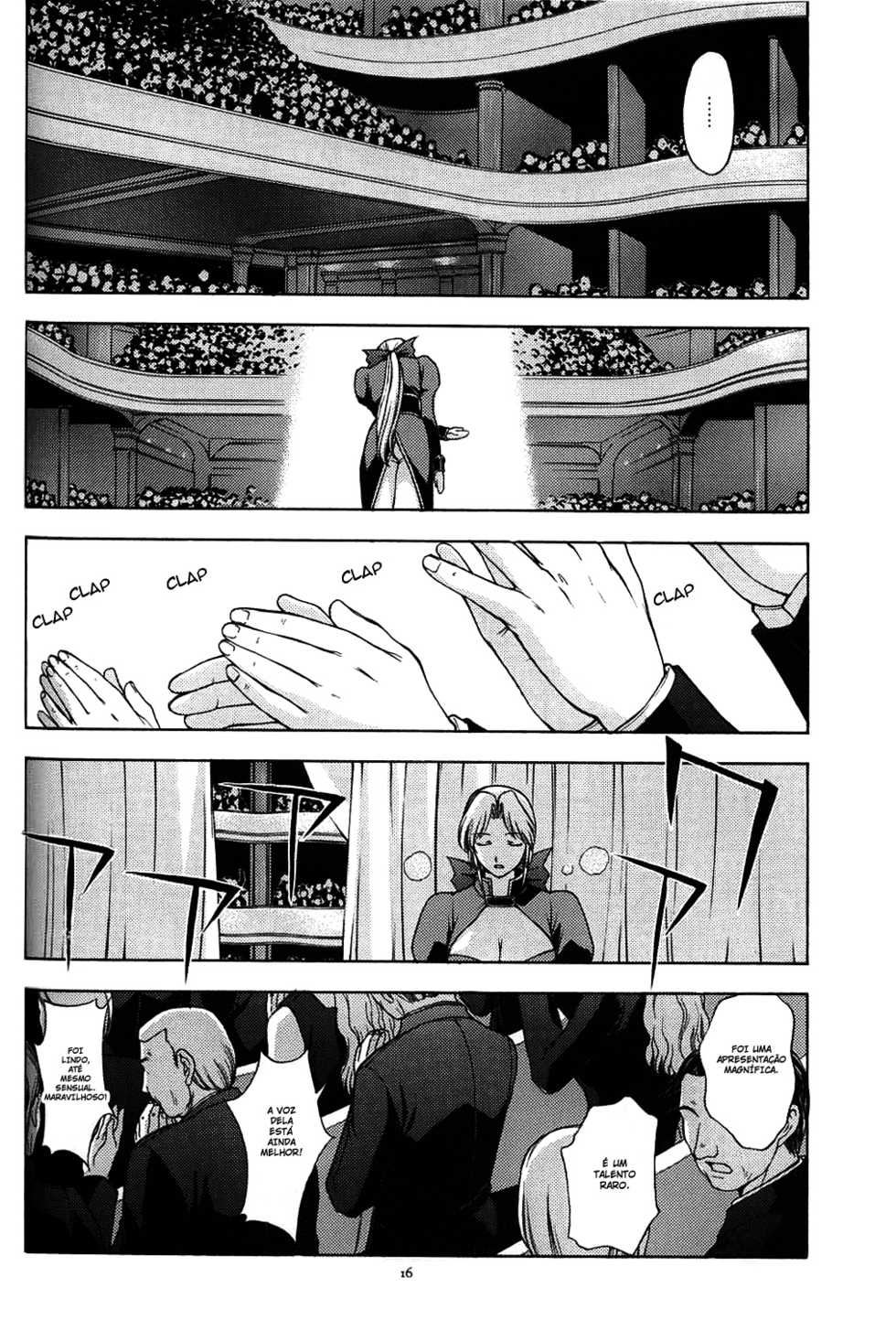 (CR33) [Secret Society M (Kitahara Aki)] Utahime no Shouzou 3 (Dead or Alive) [Portuguese-BR] [BartSSJ + Hentai Darking] - Page 15