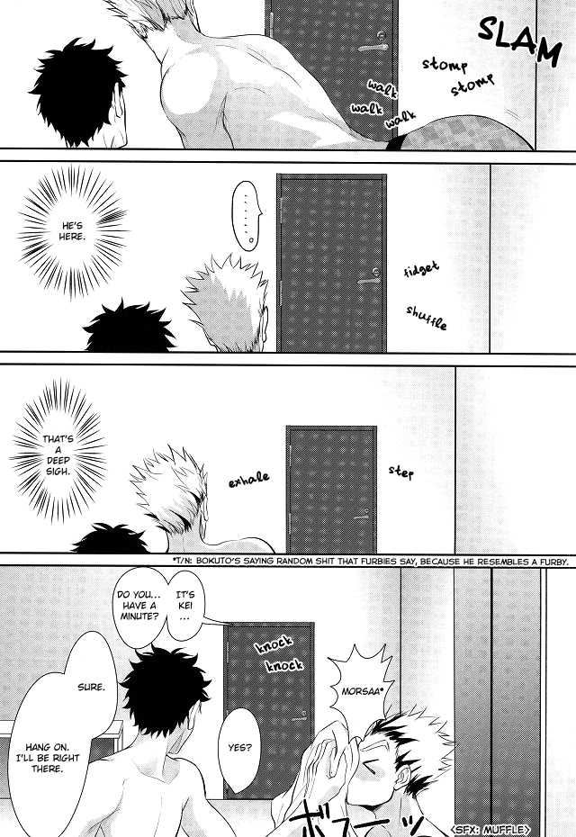 (RTS!!3) [Kuroquis!! (Kuro)] Hito wa Sore o Shitto to Yobu | That's called jealousy (Haikyuu!!) [English] [Zoe] - Page 6