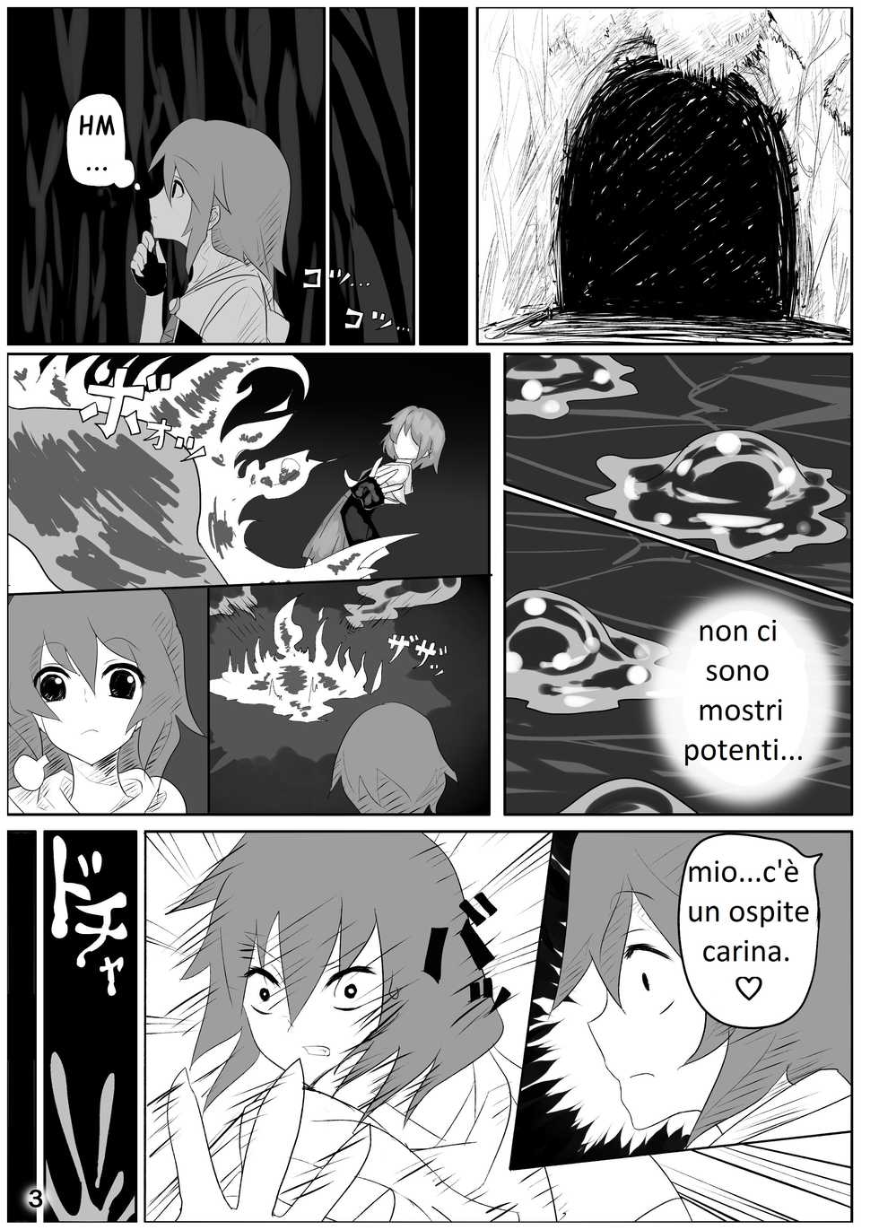 [Intondou (Stealth Moko)] Jingai Lez Rape - Slime Hen - [Italian] [Dragon2991] [Digital] - Page 4