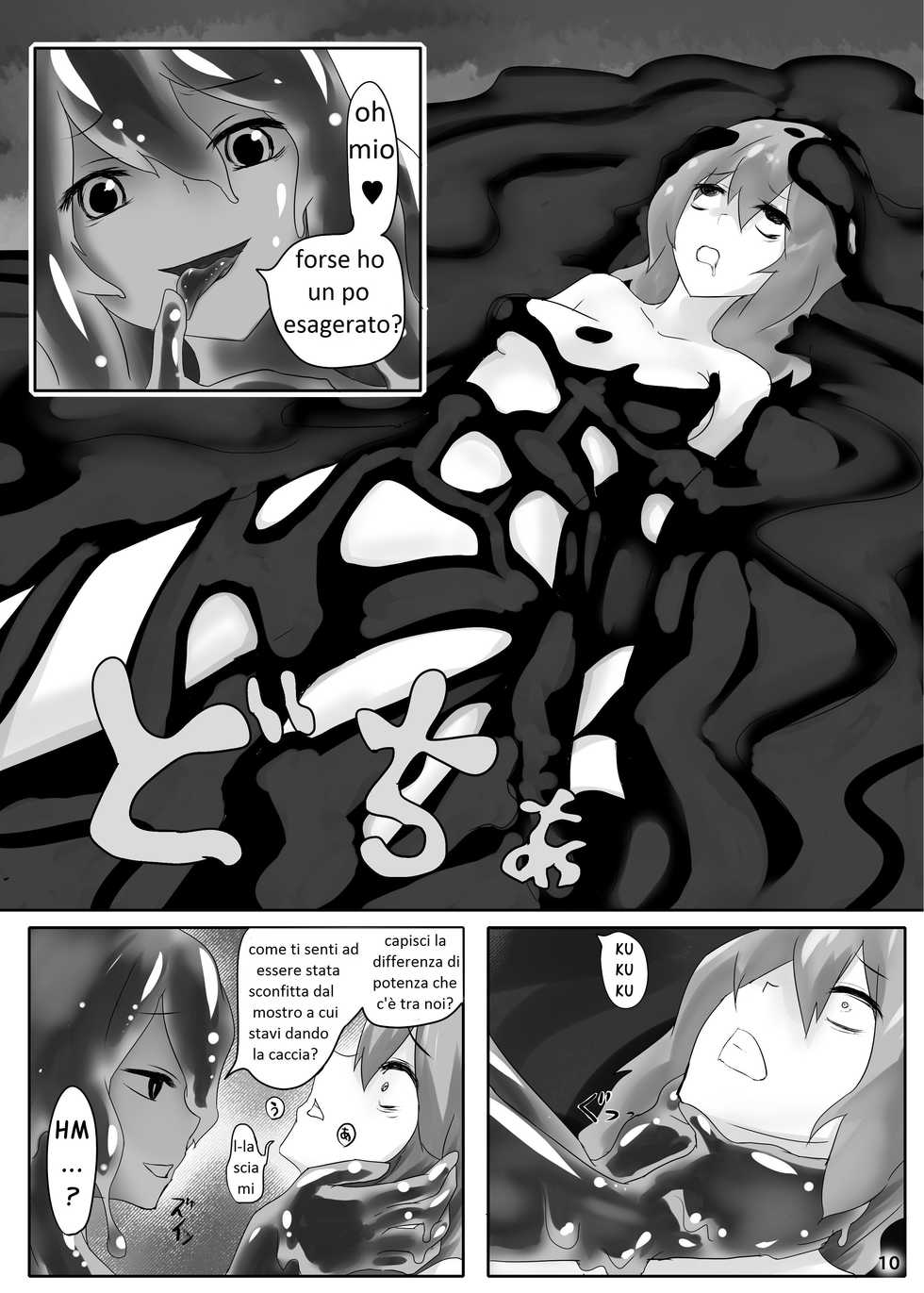 [Intondou (Stealth Moko)] Jingai Lez Rape - Slime Hen - [Italian] [Dragon2991] [Digital] - Page 11