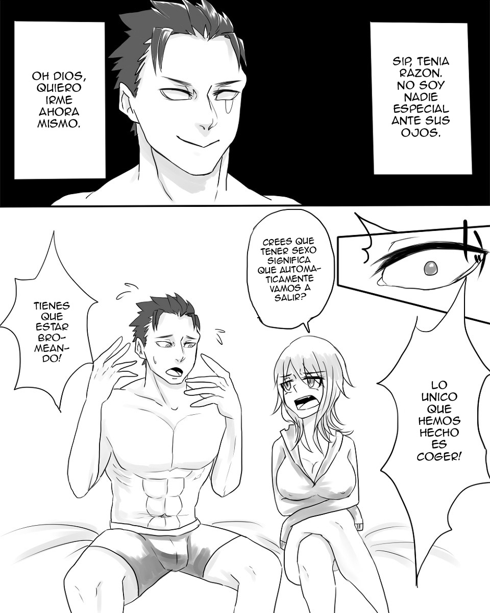 [Kazuha] Futanari x Guy (3 parts) [Spanish] [ElMoeDela8] - Page 5