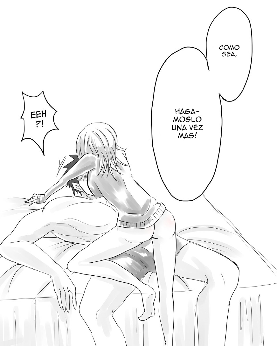 [Kazuha] Futanari x Guy (3 parts) [Spanish] [ElMoeDela8] - Page 8