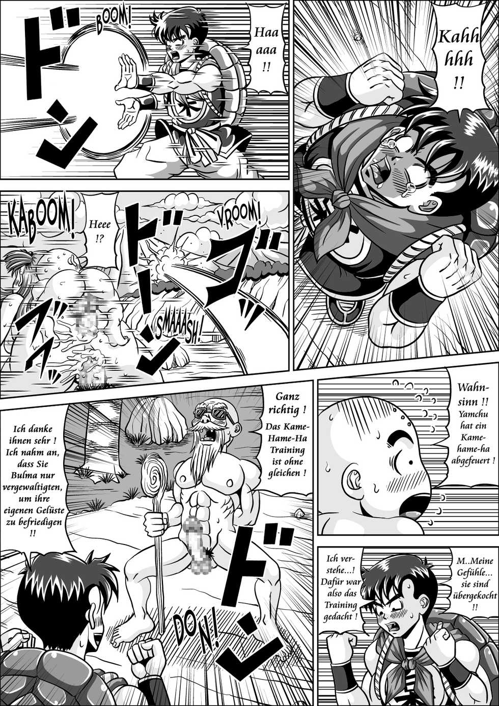 [Pyramid House (Muscleman)] Shugyou Shitetara Koibito Otosarechatta | My Lover Was Forced Into Depravity During My Training (Dragon Ball) [German] - Page 26