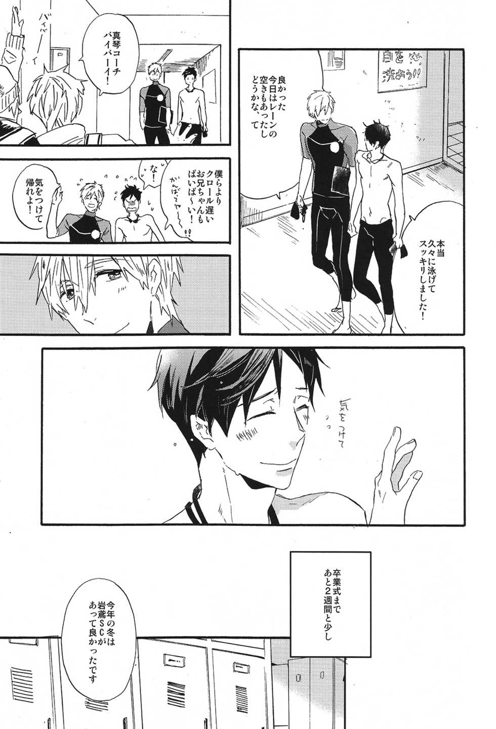 (SPARK10) [Ciao, baby (Miike)] Itooshii Jikan (Free!) - Page 4