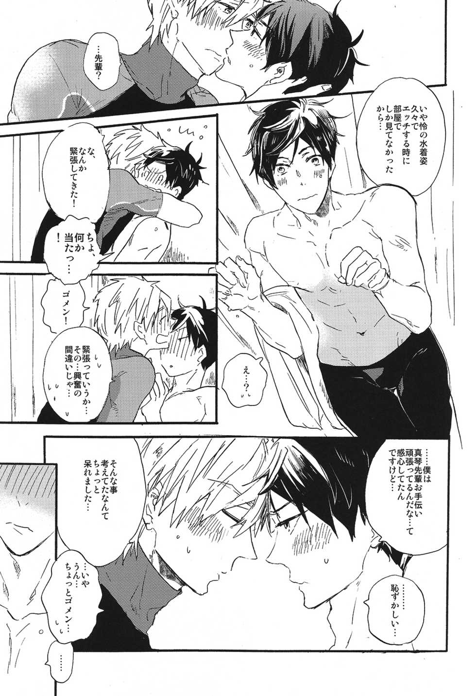 (SPARK10) [Ciao, baby (Miike)] Itooshii Jikan (Free!) - Page 8