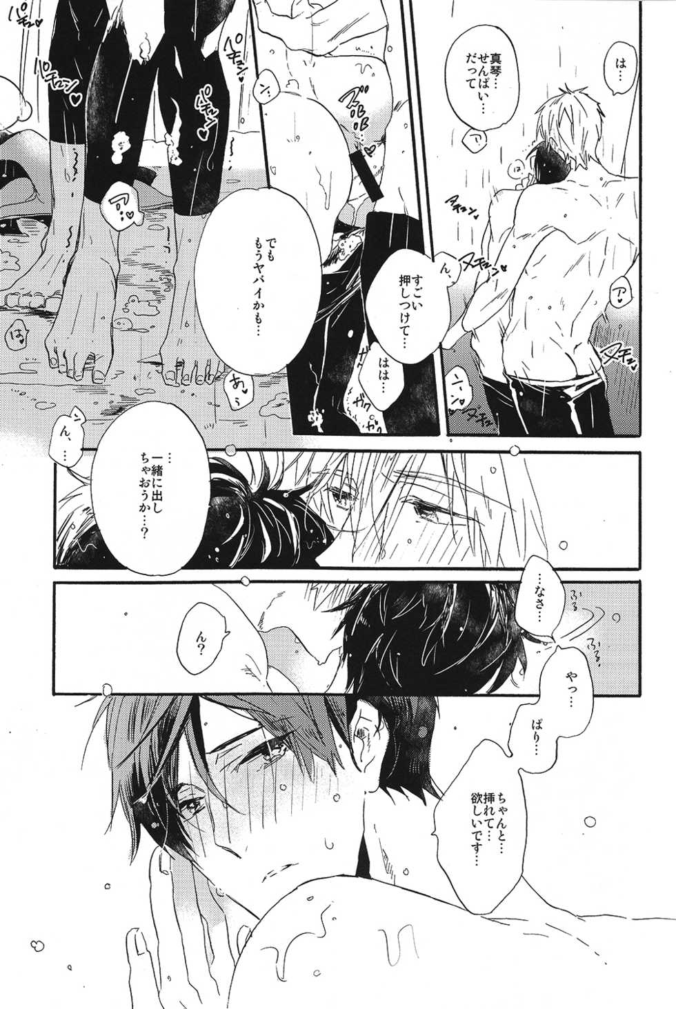 (SPARK10) [Ciao, baby (Miike)] Itooshii Jikan (Free!) - Page 16