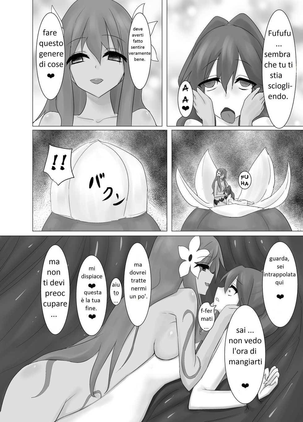 [Intondou (Stealth Moko)] Jingai Lez Rape -Alraune Hen- [Italian] [dragon2991] [Digital] - Page 19