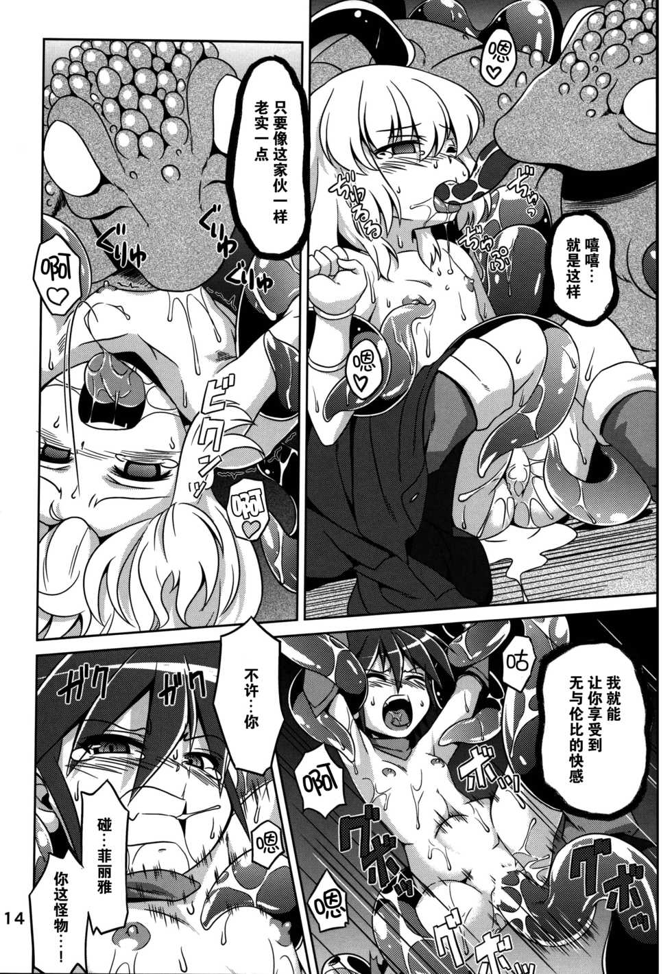 (C83) [Al Dente (Tsuna)] Hoshoku 5 [Chinese] [脸肿汉化组] - Page 14