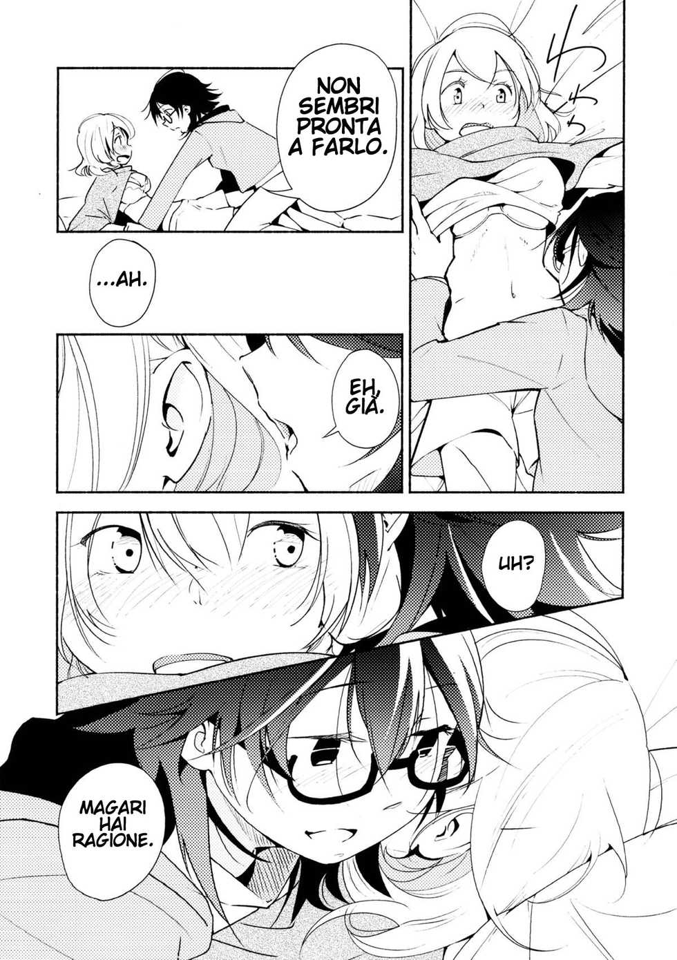 (COMITIA108) [G-complex (YUI_7)] Harugasumi - Kimi to Tomo ni Ayumu Michi | Spring Haze: The Path We Walk On [Italian] [Hentai Fantasy] - Page 14