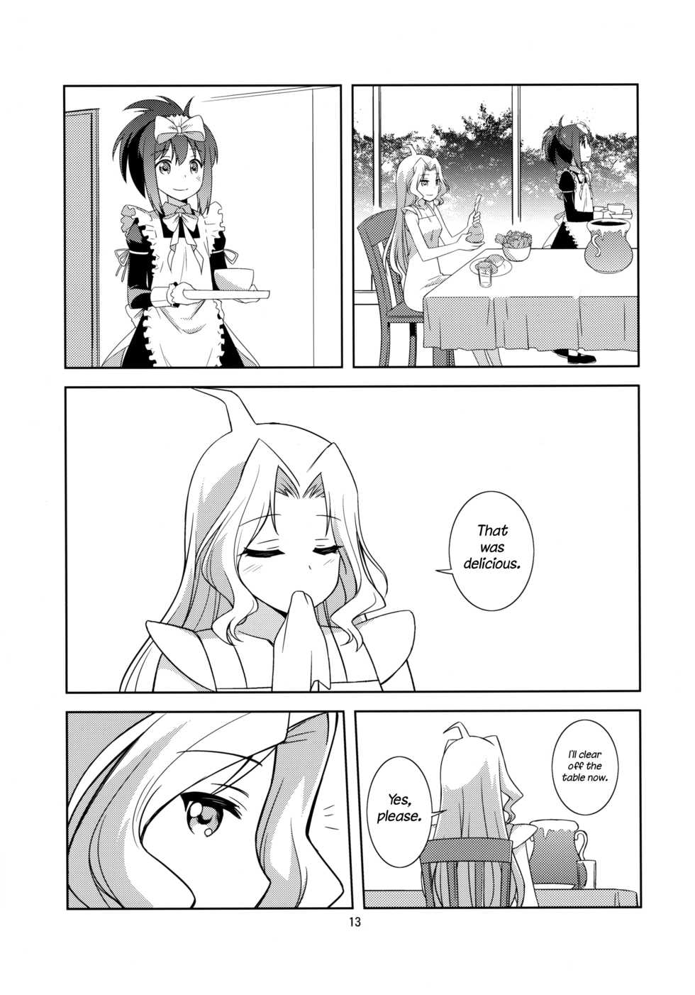 (C89) [Umenomi Gahou (Umekiti)] Moshimo Touka no Nagano Style Taisei ga Nakunattara? | If Touka allows it will the NAGANO-style disappear? (Saki) [English] - Page 13