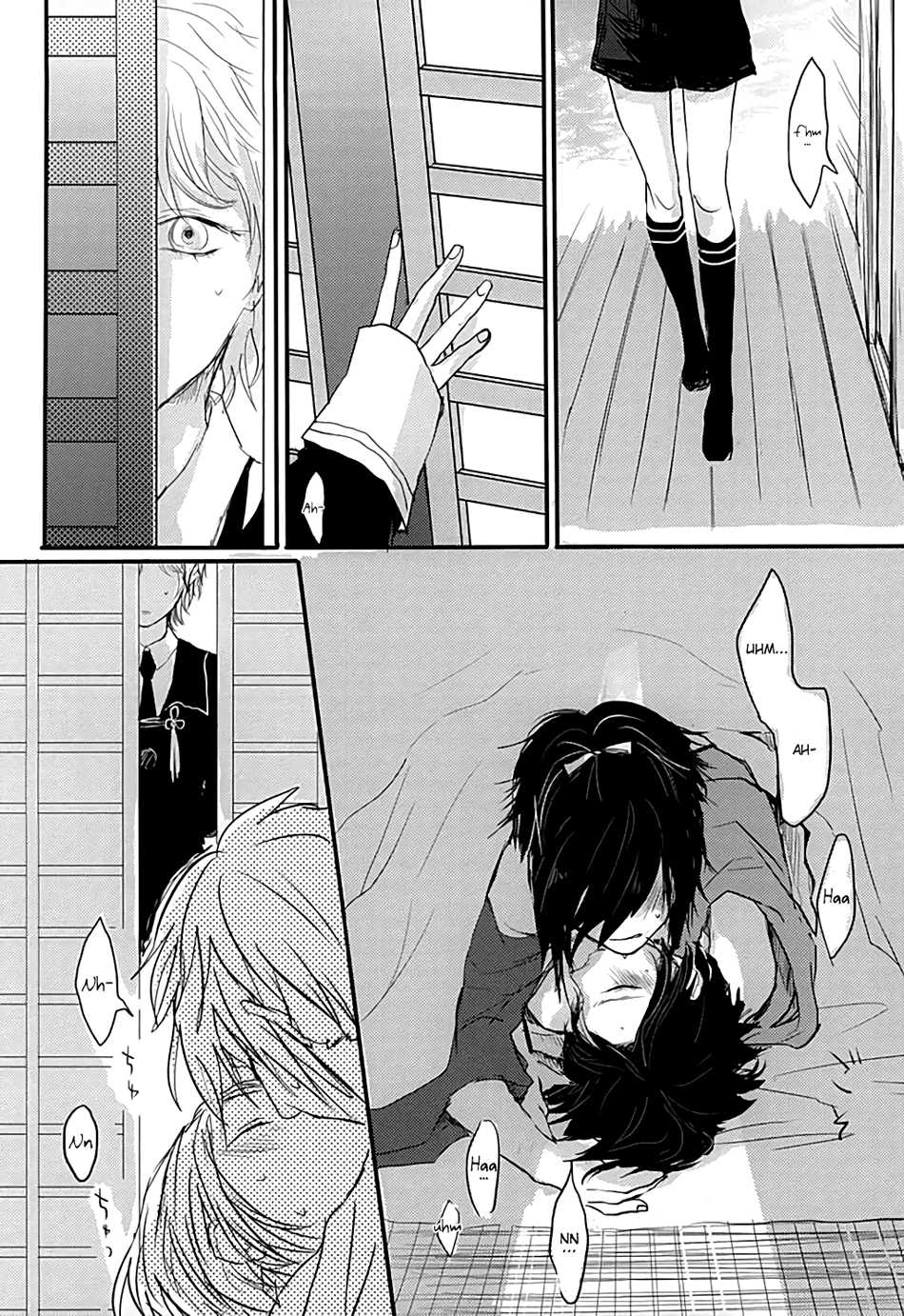 (Anmitsu Renbu) [glowfly (JULLY)] Kachuu ni Oite | Inside The Vortex  (Touken Ranbu) [English] [Momoiro] - Page 3