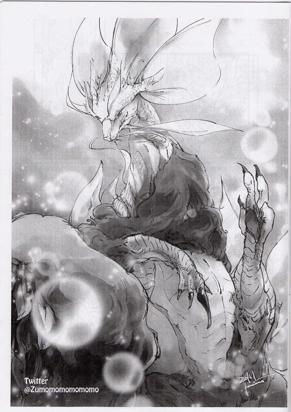 (Shinshun Kemoket 2) [Hoshi Futatsu. (Yoo Oona)] Tsukiyo ni Haeru Awa no Hana (Monster Hunter) - Page 2