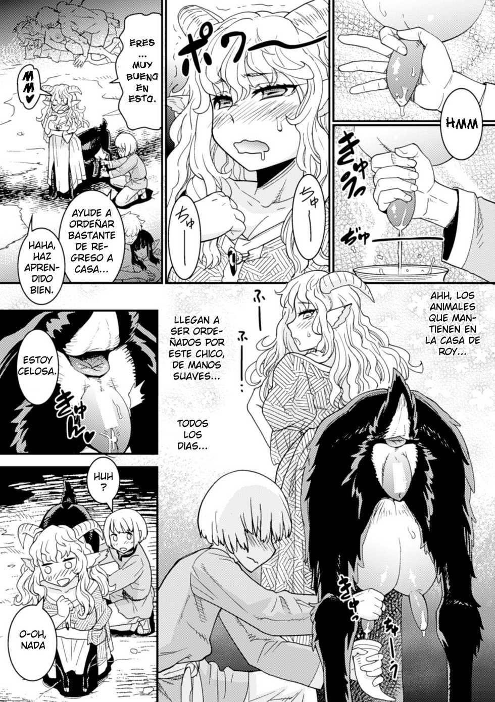 [Kuroshiki] Tokimeki Sabbath | Throbbing Sabbath (Bessatsu Comic Unreal Monster Musume Paradise Digital Hen Vol. 6) [Spanish] [Luis-san] [Digital] - Page 6