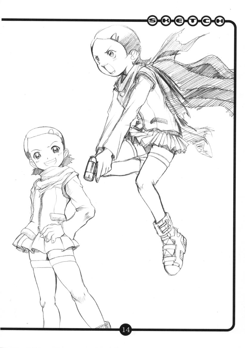 (C59) [OVACAS (Hirokawa Kouichirou)] OVACAS SKETCH 2nd (Shin Megami Tensei Devil Children) - Page 13