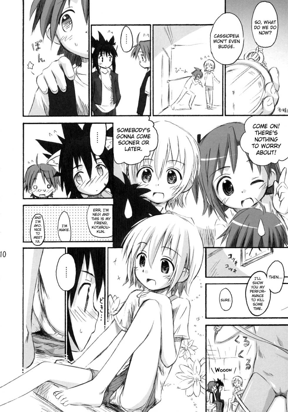 (C69) [Jido-Hikki (Kokekokko Coma)] Ho-kago wa Shintaisou! (Mahou Sensei Negima!) [English] [biribiri] - Page 9