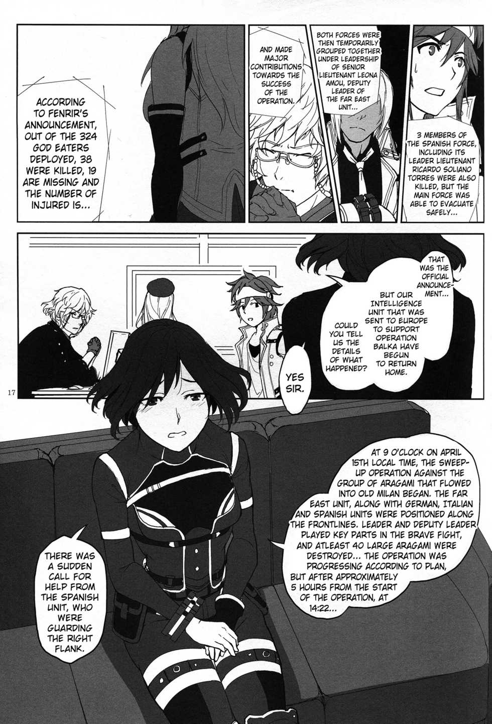 (C88) [Lithium (Uchiga)] Again #2 "Flashback Memories" (God Eater) [English] [N04h] - Page 16