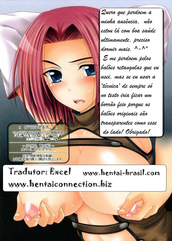 (C71) [HAPPY WATER (Kizaki Yuuri)] Colorful Geass | Gress, garotas são obedientes (Code Geass: Lelouch of the Rebellion) [Portuguese-BR] [Hentai-Brasil] - Page 14