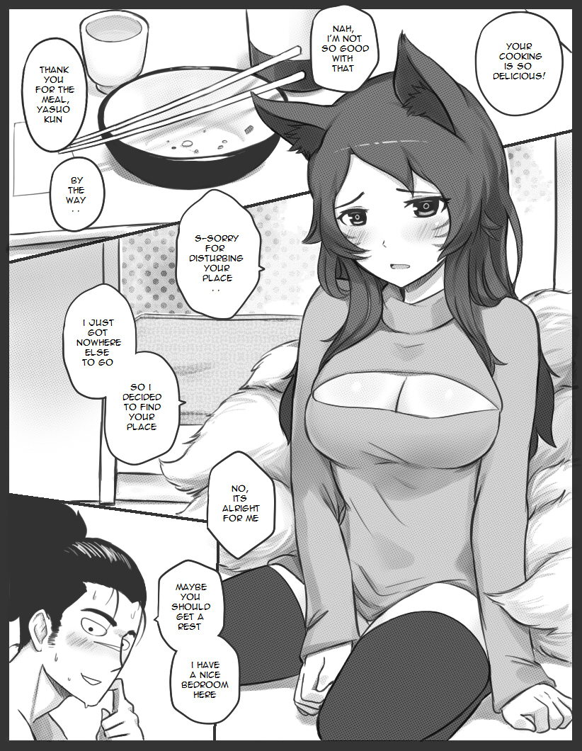 [Sieyarelow] Fox Charm (Ahri x Yasuo) (League of Legends) [English] - Page 4