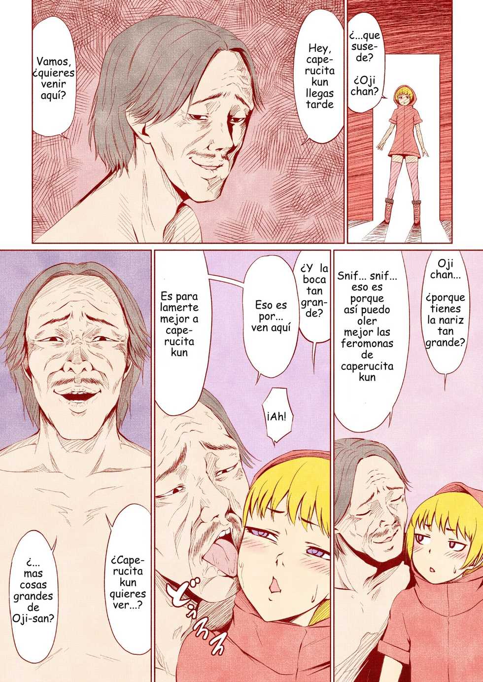 [Zenra QQ] Otsukai Chinpo Akazukin-kun! [Spanish] [Hououji Ayumu] - Page 2