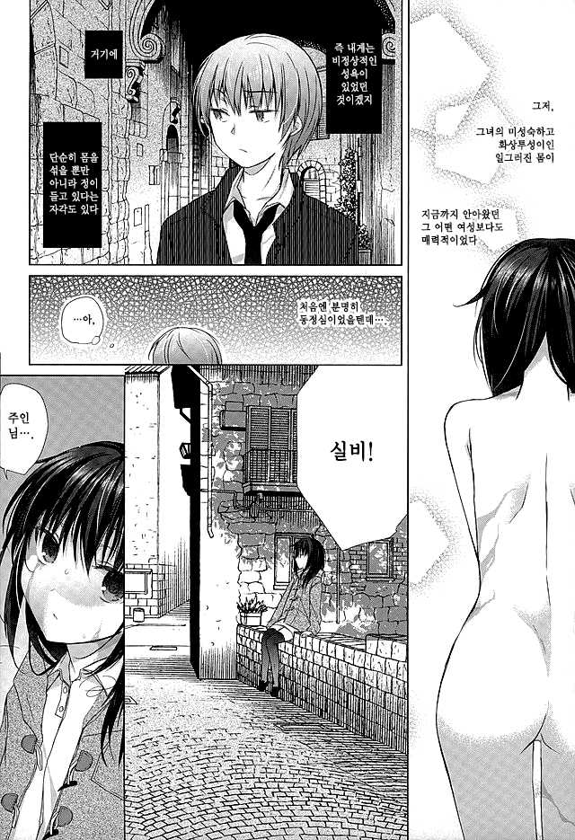 (SC2016 Winter) [Hirahira (Hirari)] Dorei-chan to no Saisho no Hanashi - The first story with silvi (Dorei to no Seikatsu -Teaching Feeling-) [Korean] - Page 7
