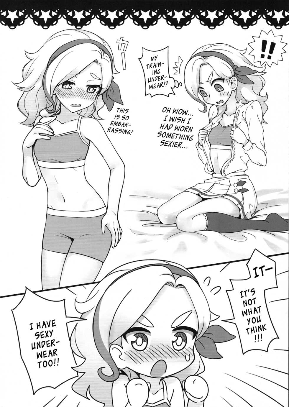 (Geinoujin wa Card ga Inochi! 8) [Yoban Left (Yoban)] Be ready! (Aikatsu!) [English] {YQII} - Page 3