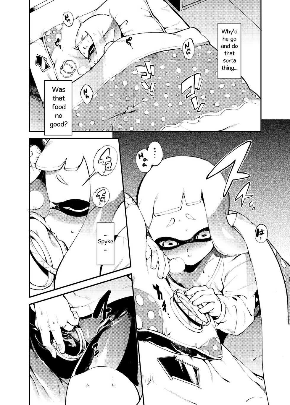 [enmuhaze (Yosuke)] Ika no Gohan (Splatoon) [English] [poopyface] [Digital] - Page 24