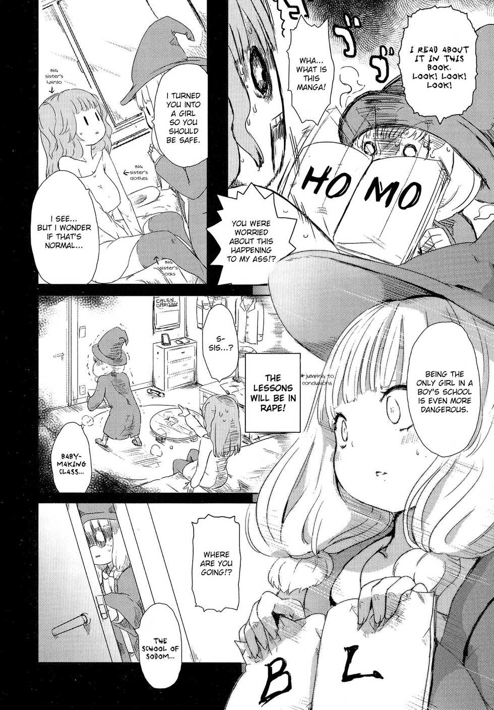 [Asano Shimon] Sister Blend (Nyotaika! Paradise 05) [English] [Decensored] - Page 4