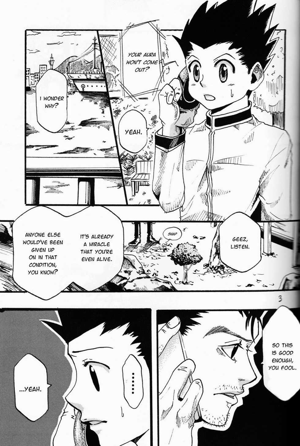 (SPARK9) [Amanojaku. (Sakichi)] Kimi, Omoi | Thinking of You (Hunter x Hunter) [English] [HXH-Doujinshilivejournal] - Page 3