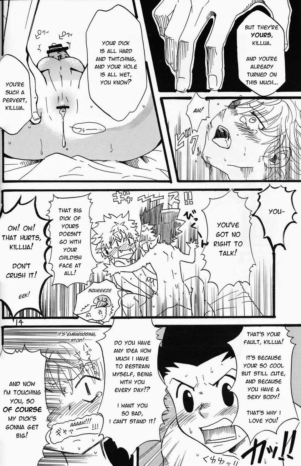 (SPARK9) [Amanojaku. (Sakichi)] Kimi, Omoi | Thinking of You (Hunter x Hunter) [English] [HXH-Doujinshilivejournal] - Page 14