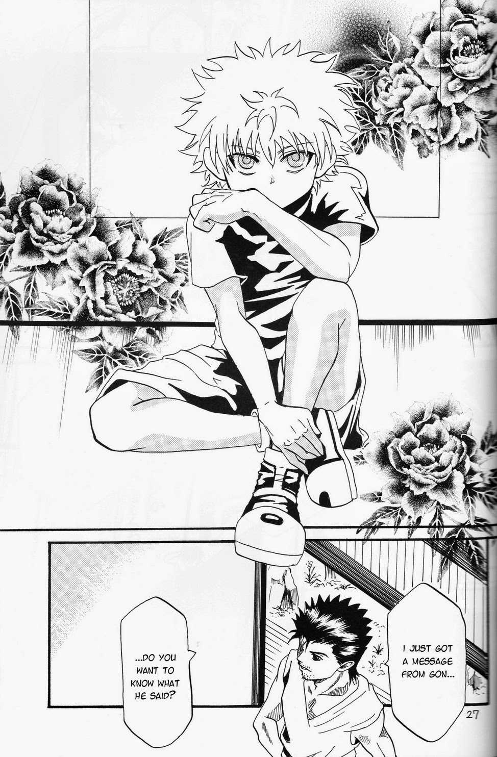 (SPARK9) [Amanojaku. (Sakichi)] Kimi, Omoi | Thinking of You (Hunter x Hunter) [English] [HXH-Doujinshilivejournal] - Page 27