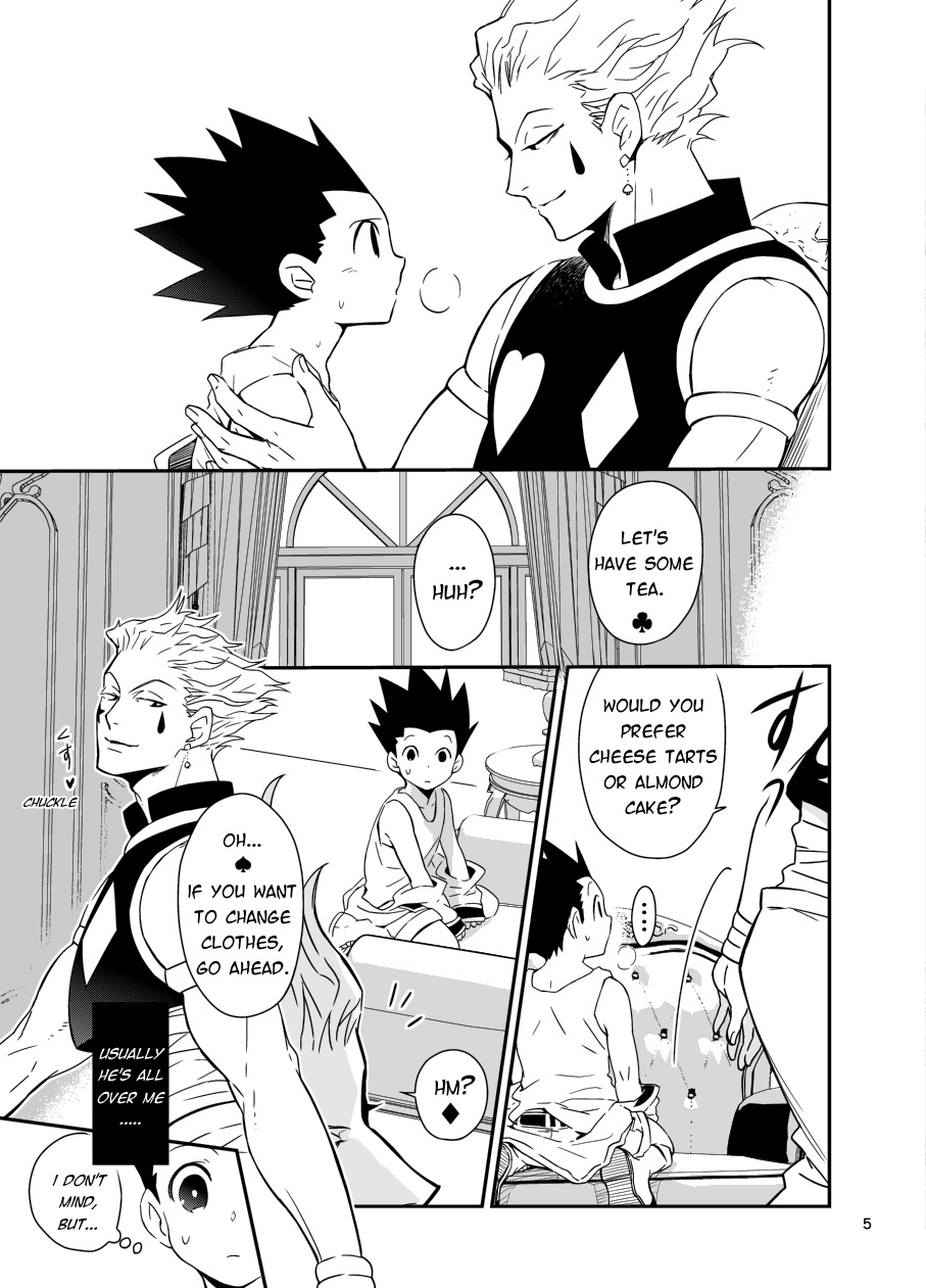 (Re:HUNTER) [Hikouki M (An Tatsuki)] Zoku 30 | Continued 30 (Hunter x Hunter) [English] [HXH-Doujinshilivejournal] - Page 4