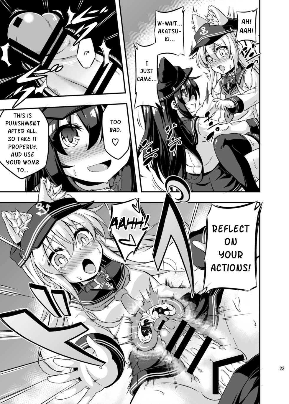 [Achromic (Musouduki)] Loli & Futa Vol.3 (Kantai Collection -KanColle-) [English] [Digital] - Page 22