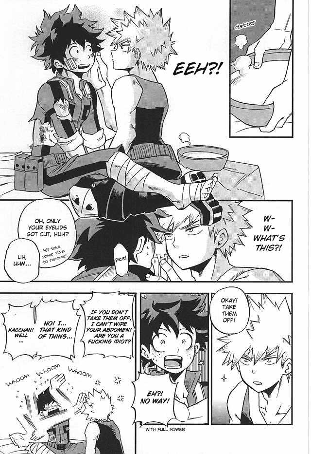 (C88) [GiftKuchen (Shitori)] Otomari Hero (My Hero Academia) [English] - Page 8
