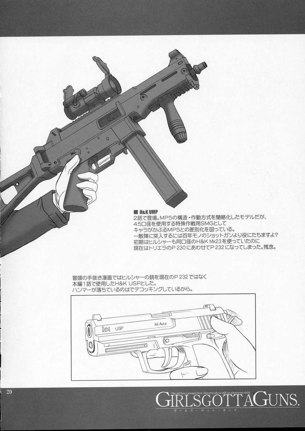 (C66) [SS109 (Tsutsumi Akari)] Girls Gotta Guns. Vol. 2 (Gunslinger Girl) [English] - Page 19