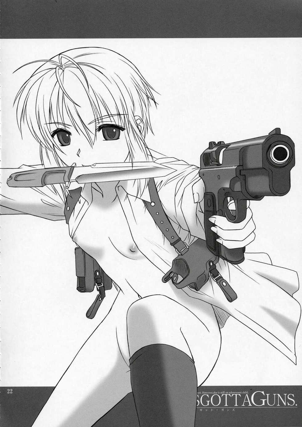 (C66) [SS109 (Tsutsumi Akari)] Girls Gotta Guns. Vol. 2 (Gunslinger Girl) [English] - Page 21