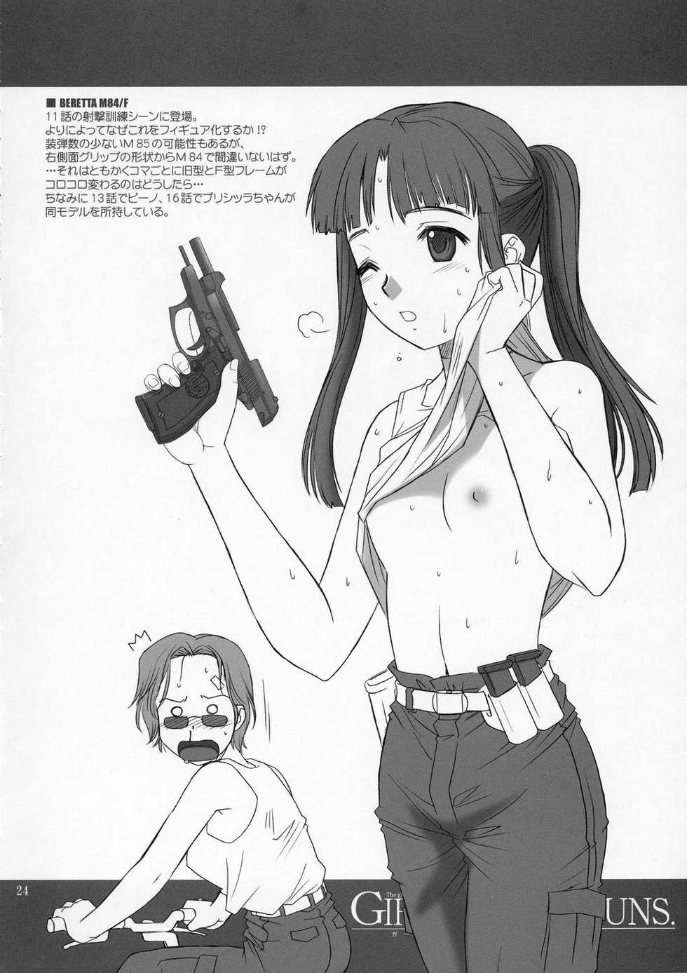 (C66) [SS109 (Tsutsumi Akari)] Girls Gotta Guns. Vol. 2 (Gunslinger Girl) [English] - Page 23