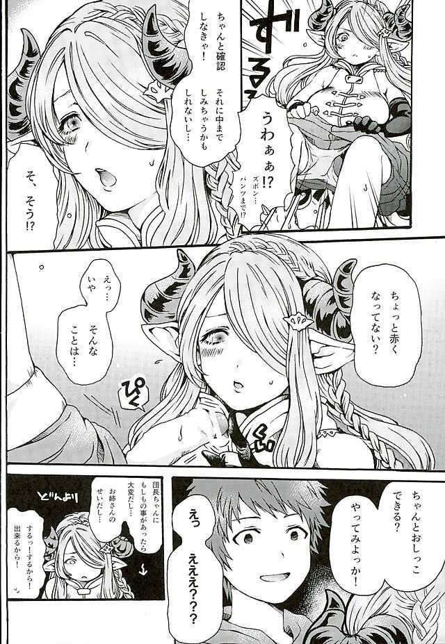 (CT27) [Asapi-keikaku. (Asagi Aya)] Tsuyokute Yasashii Onee-san (Granblue Fantasy) - Page 4
