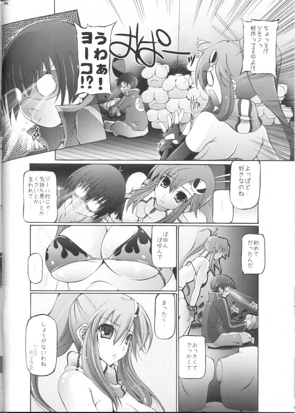 (C72) [cocon! (Otone)] Oppai Yokochou (Tengen Toppa Gurren Lagann) - Page 5