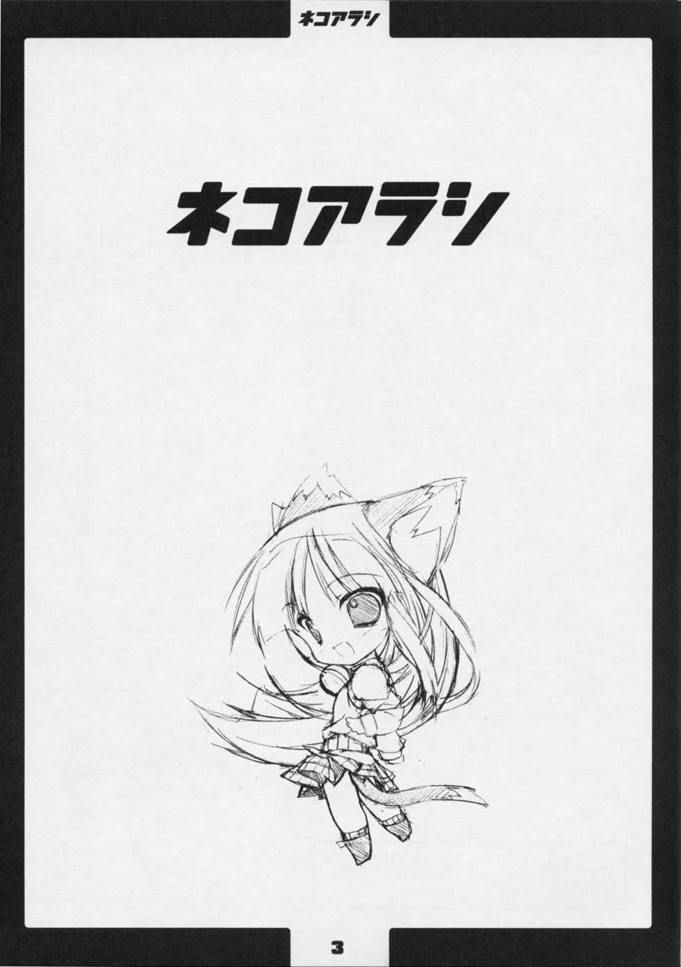(C64) [CODEGiA (Minamino Kanata)] Neko Arashi (Gad Guard) - Page 2