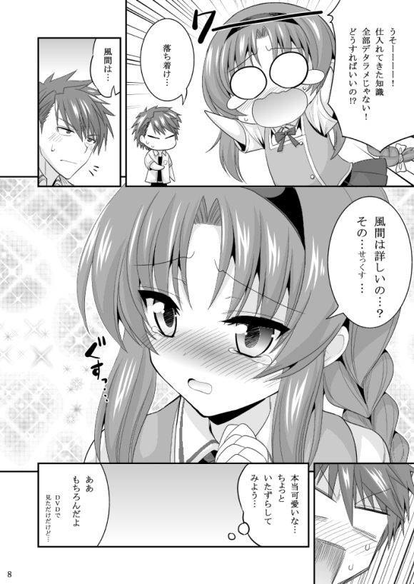 [ASIANBOY (Hasemi Ryo)] Takao-buchou to Tsukiau Koto ni Narimashita (D-Frag!) [Digital] - Page 8