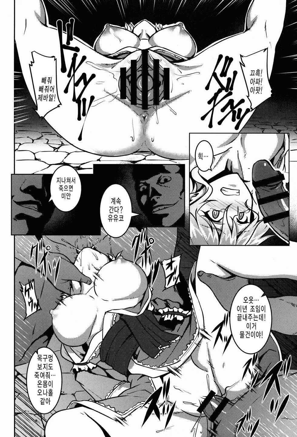 (Reitaisai 12) [Avion Village (Johnny)] Shigyaku Gensoukyou -Saigyouji Yuyuko- (Touhou Project) [Korean] [미쿠다요] - Page 13