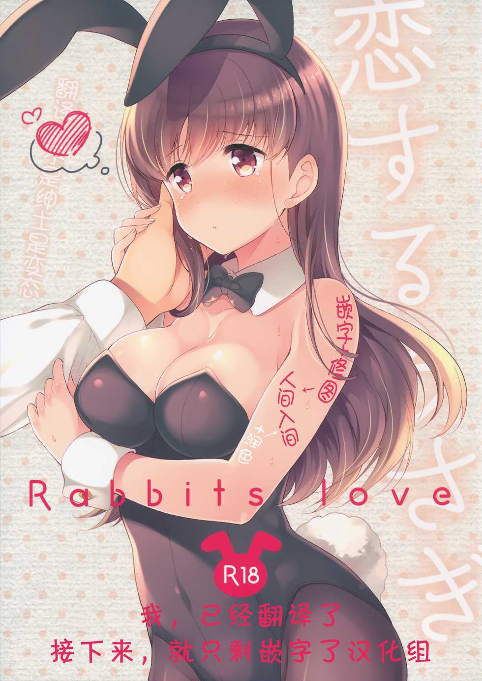 (Houraigekisen! Yo-i! 23Senme!) [Pandagaippiki. (Komi Zumiko)] Koisuru Usagi - Rabbits love (Kantai Collection -KanColle-) [Chinese] [我，已经翻译了接下来，就只剩嵌字了汉化组] - Page 1