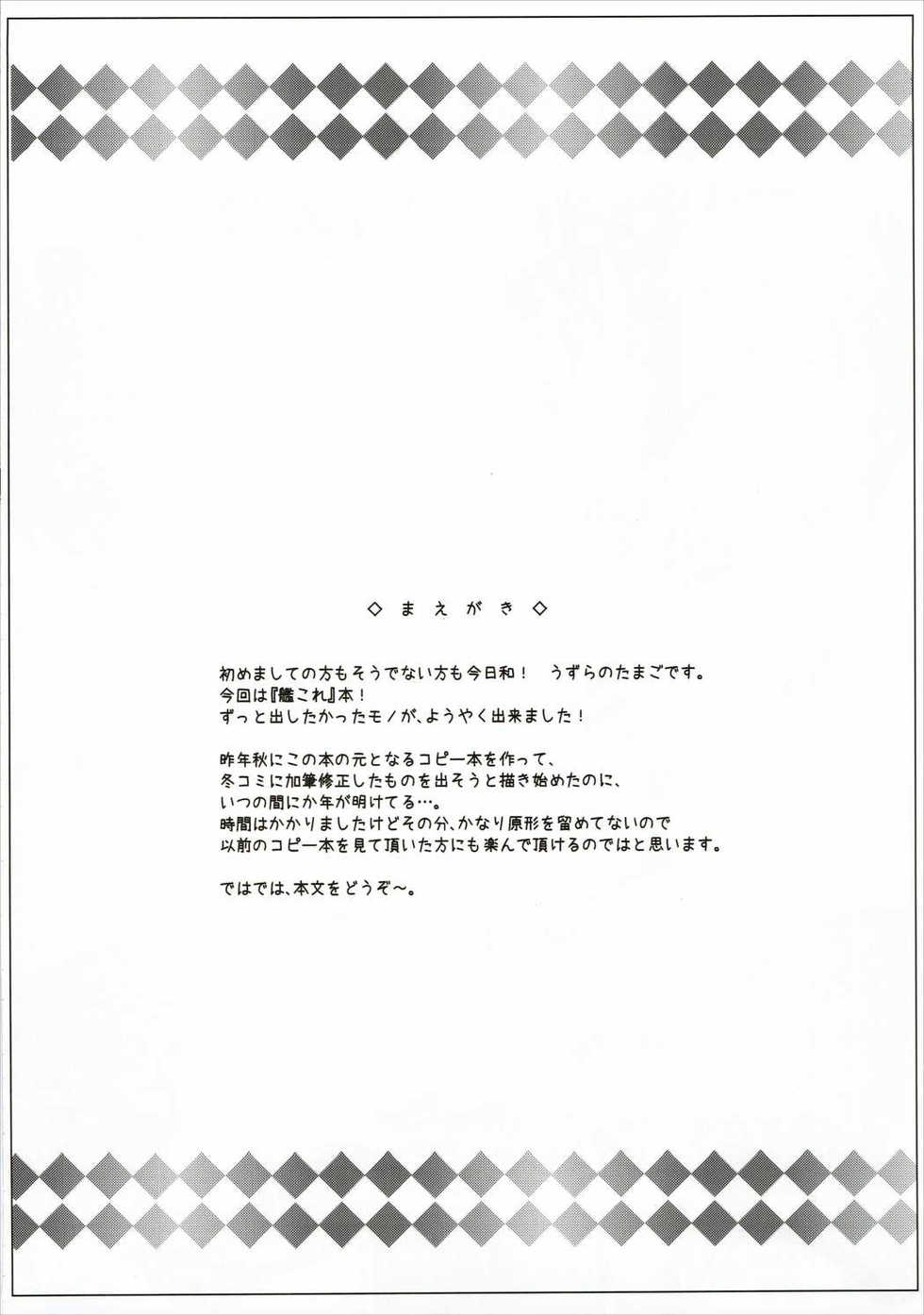 (SC62) [Yudenakya Nama-Beer (Uzura no Tamago)] Nagaragata! (Kantai Collection -KanColle-) - Page 3