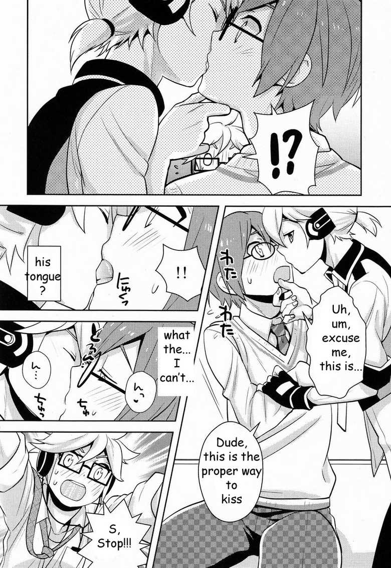 (SUPER21) [Aiwa (Kikuchi)] Modokashii Kimitachi ni Tehodoki! (VOCALOID) [English] - Page 9