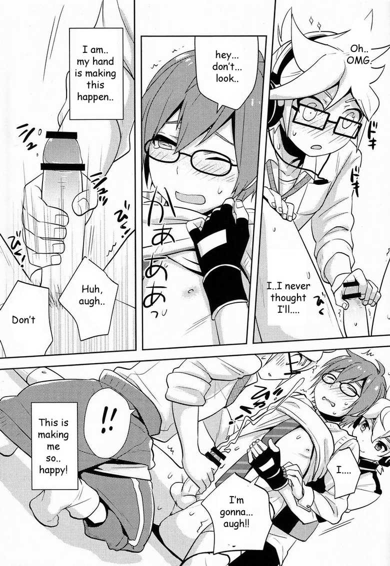 (SUPER21) [Aiwa (Kikuchi)] Modokashii Kimitachi ni Tehodoki! (VOCALOID) [English] - Page 14