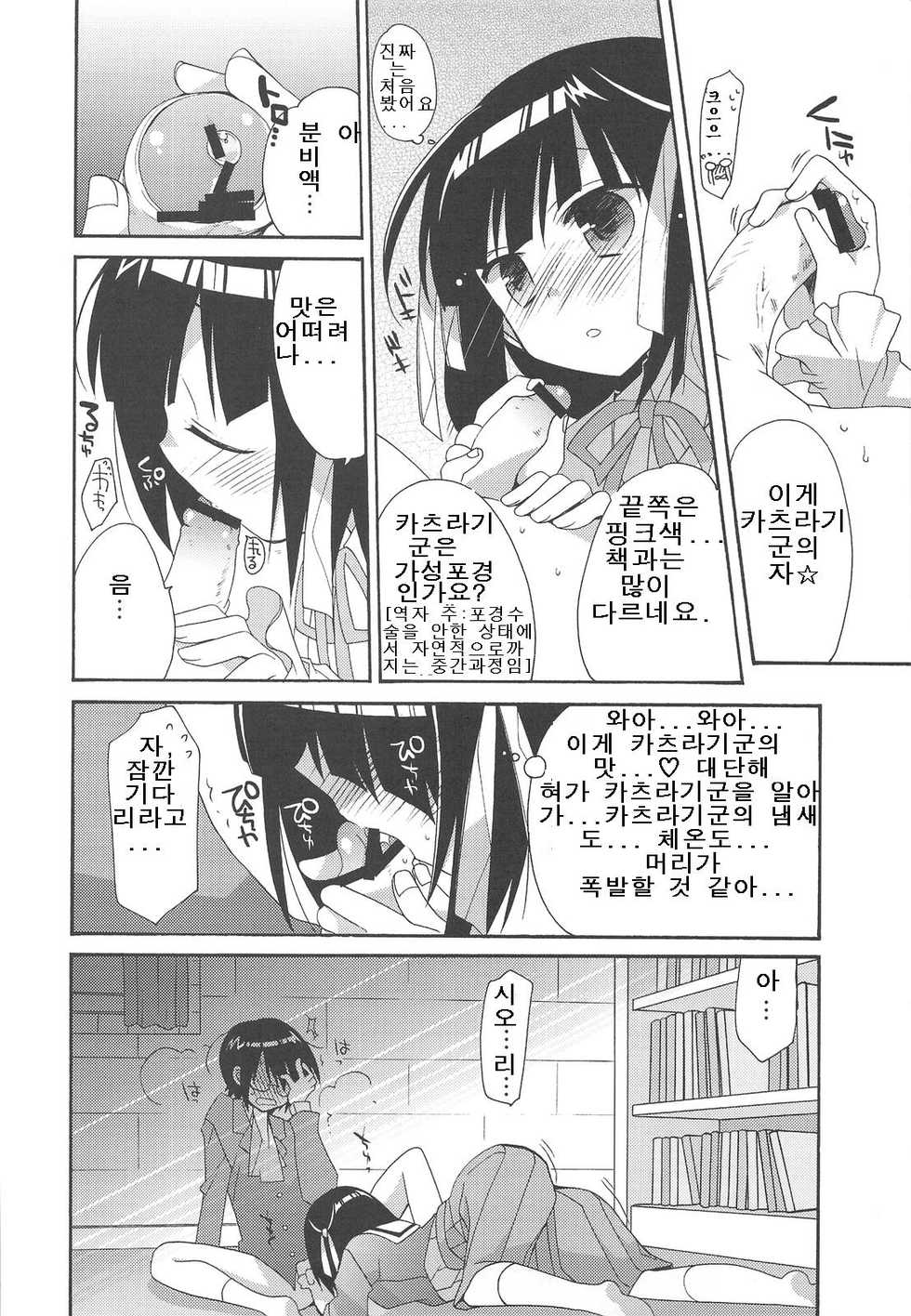 (C75) [ciaociao (Araki Kanao)] Kami mo Shira Nai Sekai (Kami nomi zo Shiru Sekai) [Korean] - Page 15