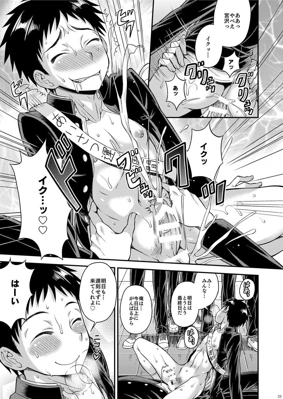 [Datsuryoku Kenkyuukai (Kanbayashi Takaki)] Ohayou! Seitokaichou Miyazawa-kun [Digital] - Page 21