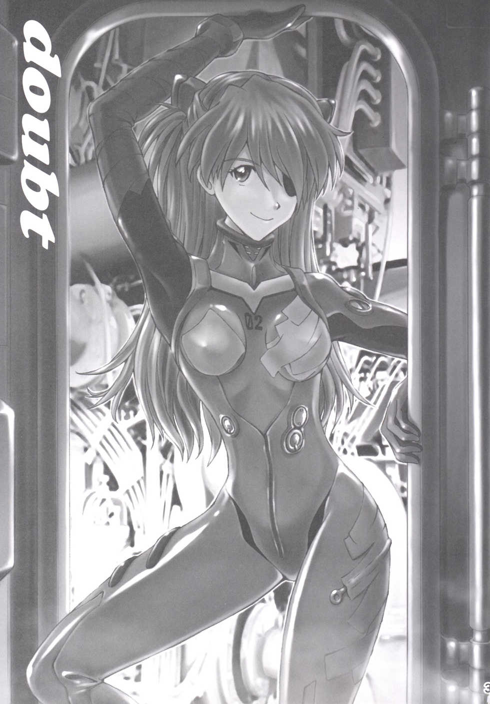[Tengu no Tsuzura (Kuro Tengu)] doubt (Neon Genesis Evangelion) [Digital] - Page 2