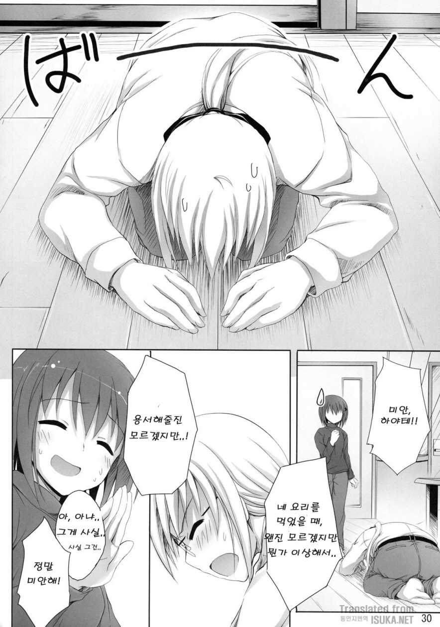 (Lyrical Magical 10) [Overcrowd (Kusakami Akira)] Sasuga Hayate-san Kitanai. (Mahou Shoujo Lyrical Nanoha) [Korean] {ISUKA} - Page 30