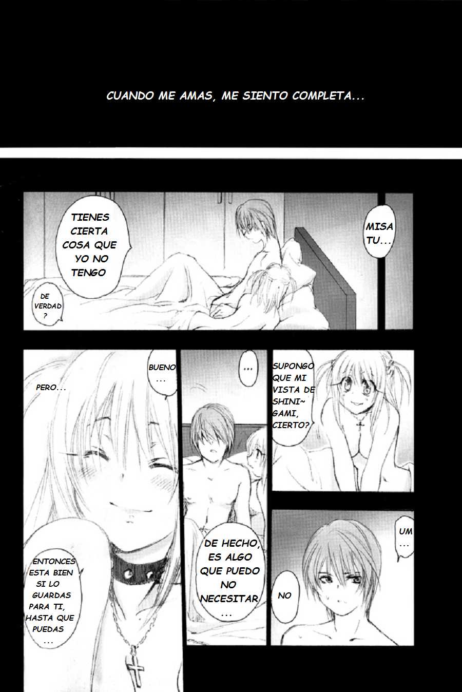(CR37) [Yamaguchirou (Yamaguchi Shinji)] MISA MISSA (Death Note) [Spanish] [Black Zero] - Page 21